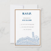Jerusalem Walls RSVP CARDS Einladung (Vorderseite)