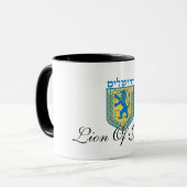 Jerusalem-Wappen Becher Tasse (Vorderseite Links)