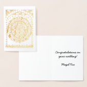 Jerusalem Wedding Mandala Folienkarte (Anzeige)