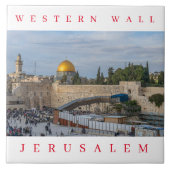 Jerusalem Western Keramik Fliese (Vorderseite)
