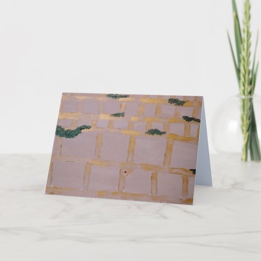 Jerusalem Western Wall יִ שְׂ רָ ל mazel towcard Dankeskarte (Vorderseite)