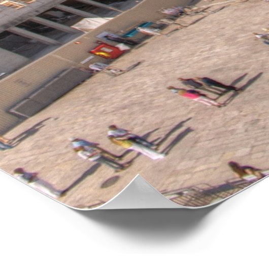 Jerusalem Western Wall Poster (Ecke)