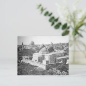 Jerusalem, wie es um 1891 erschien. postkarte (Stehend Vorderseite)
