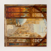 Jerusalem Window View Jigsaw Puzzle (Horizontal)