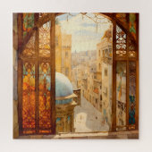 Jerusalem Window View Jigsaw Puzzle (Vertikal)