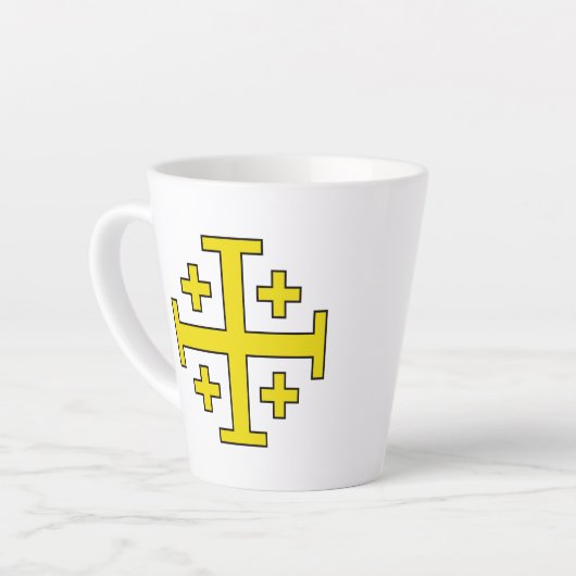 Jerusalemkreuz Milchtasse (Linke Ecke)