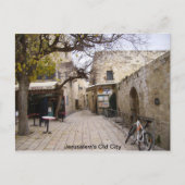 Jerusalems alte Stadt Postkarte (Vorderseite)