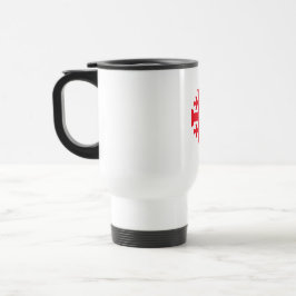 Jeruslam Templar Crusader Cross Travel Mug Reisebecher