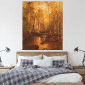 JERVIS McENTEE - Herbst in den Catskills - 1873 - Leinwanddruck (Insitu (Schlafzimmer))