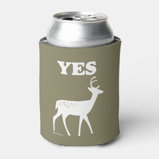 JES DEER FUNNY COOLIE DOSENKÜHLER (Kanne Vorderseite)