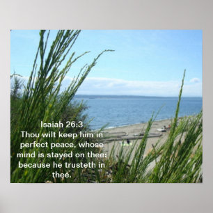 Jesaja-26:3 Plakat