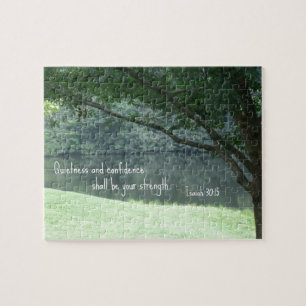 Jesaja 30:15 Ruhe und Zuversicht werden... Puzzle