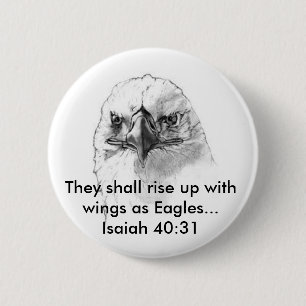 Jesaja-40:31 Button