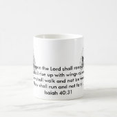 Jesaja-40:31 Kaffeetasse (Mittel)