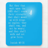 Jesaja-40:31 Mousepad (Vorne)