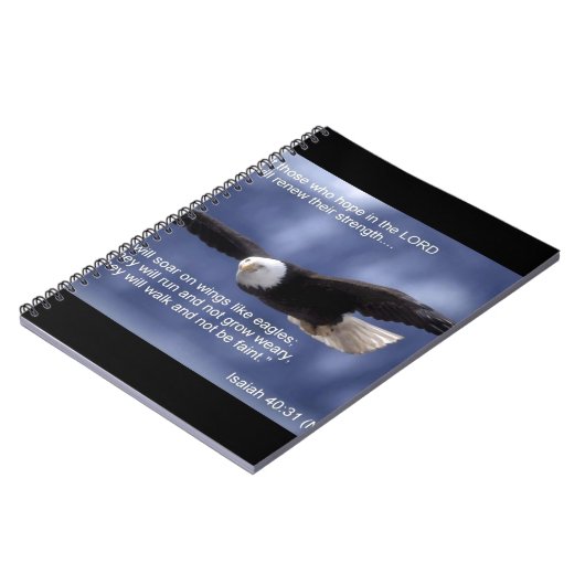 Jesaja-40:31 Notizblock (Linke Seite)