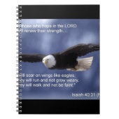 Jesaja-40:31 Notizblock (Vorderseite)