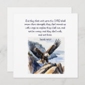 Jesaja 40:31 Sie, die auf den Herrn warten (Vorne/Hinten)