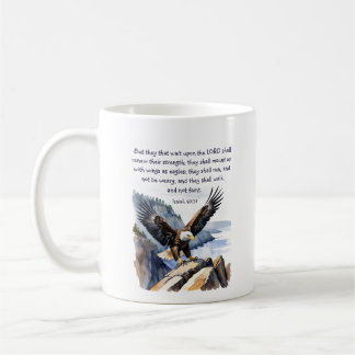 Jesaja 40:31 Sie, die auf den Herrn warten Kaffeetasse