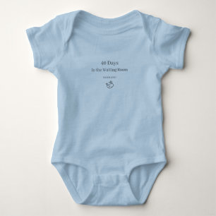 Jesaja 40,31 Wartender Christ Baby Strampler
