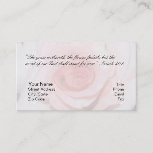 Jesaja-40:8 persönliche Karte