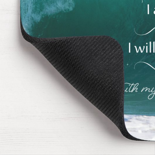 Jesaja 41 10 Bibel-Vers Mousepad (Ecke)