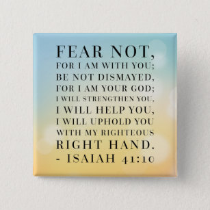 Jesaja-41:10 Bibel-Zitat Button