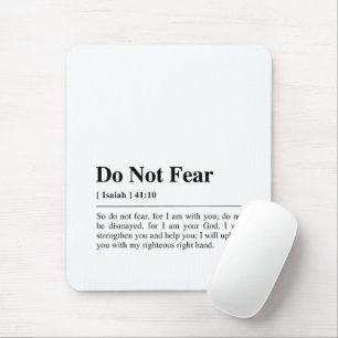 Jesaja 41:10 Fürchte dich nicht Mousepad