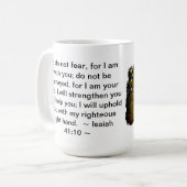 Jesaja-41:10 Kaffeetasse (Vorderseite Links)