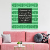 Jesaja 41:10 leinwanddruck (Insitu (Wohnzimmer))