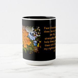 Jesaja-41:10 Zweifarbige Tasse