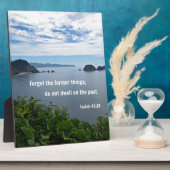 Jesaja 43:18 Vergiss das Erste; nicht... Fotoplatte (Seite)