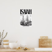 Jesaja 43,19 Wegbereiter Poster (Küche)