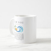 Jesaja 43,1-3 Fürchte dich nicht Kaffeetasse (Vorderseite Links)