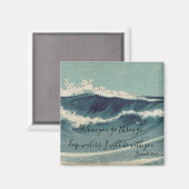 Jesaja-43:2 Magnet (Vorderseite/Rückseite)