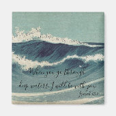 Jesaja-43:2 Magnet (Vorne)