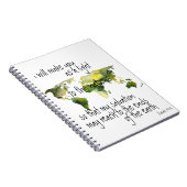 Jesaja-49:6 Notizbuch Notizblock (Rechte Seite)