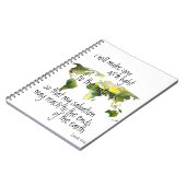 Jesaja-49:6 Notizbuch Notizblock (Linke Seite)