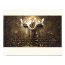 Jesaja 53:5 Kreuzposter | Durch Seine Striemen