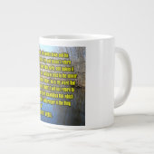 Jesaja 55:10-11 WEBU Tasse (Vorderseite Rechts)