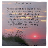 JESAJA-58:8 FLIESE (Vorderseite)