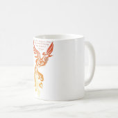 Jesaja 61 Phoenix 11 Unze-Wecker-Tasse Tasse (VorderseiteRechts)