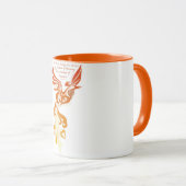 Jesaja 61 Phoenix 11 Unze-Wecker-Tasse Tasse (VorderseiteRechts)