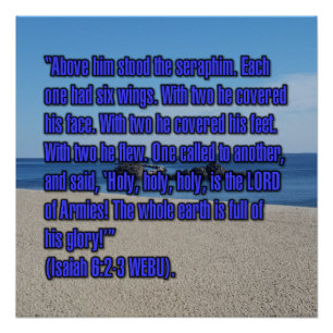 Jesaja 6:2-3 WEBU Poster