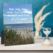 Jesaja 6:3 Heilig, heilig, heilig, heilig ist der Fotoplatte (Seite)