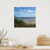 Jesaja 6:3 Heilig, heilig, heilig, heilig ist der Poster (Küche)