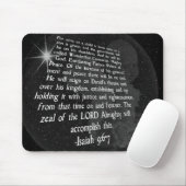 Jesaja-9:6 - 7 an uns ist ein Kind geboren - Jesus Mousepad (Mit Mouse)