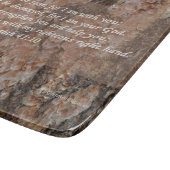 Jesaja-Schrift - Schneidebrett (Ecke)