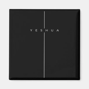 Jeschua Kreuz christlich Jesus Bibelvers  Magnet
