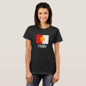 Jesiden-Flagge Ezidi T-Shirt (Vorne ganz)